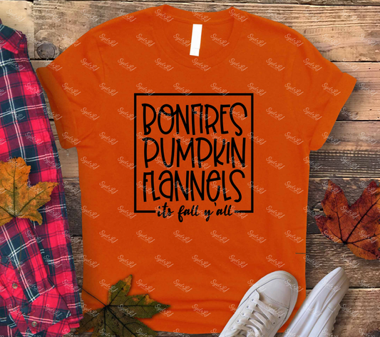 Bonfires, Pumpkin, Flannel