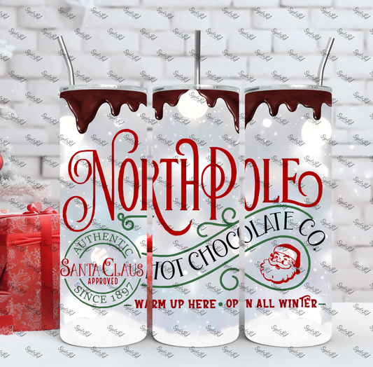 North Pole Hot Chocolate Co. Tumbler