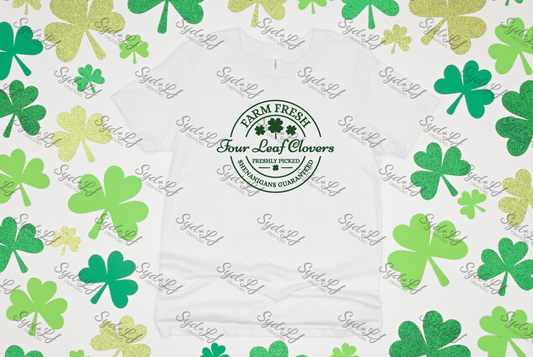 Farm Fresh Four Leaf Clovers (ADULT)