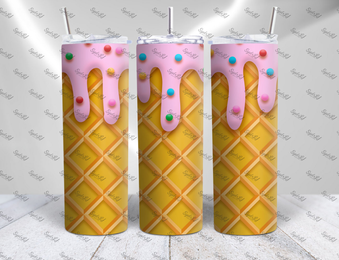 16oz Ice Cream Tumbler